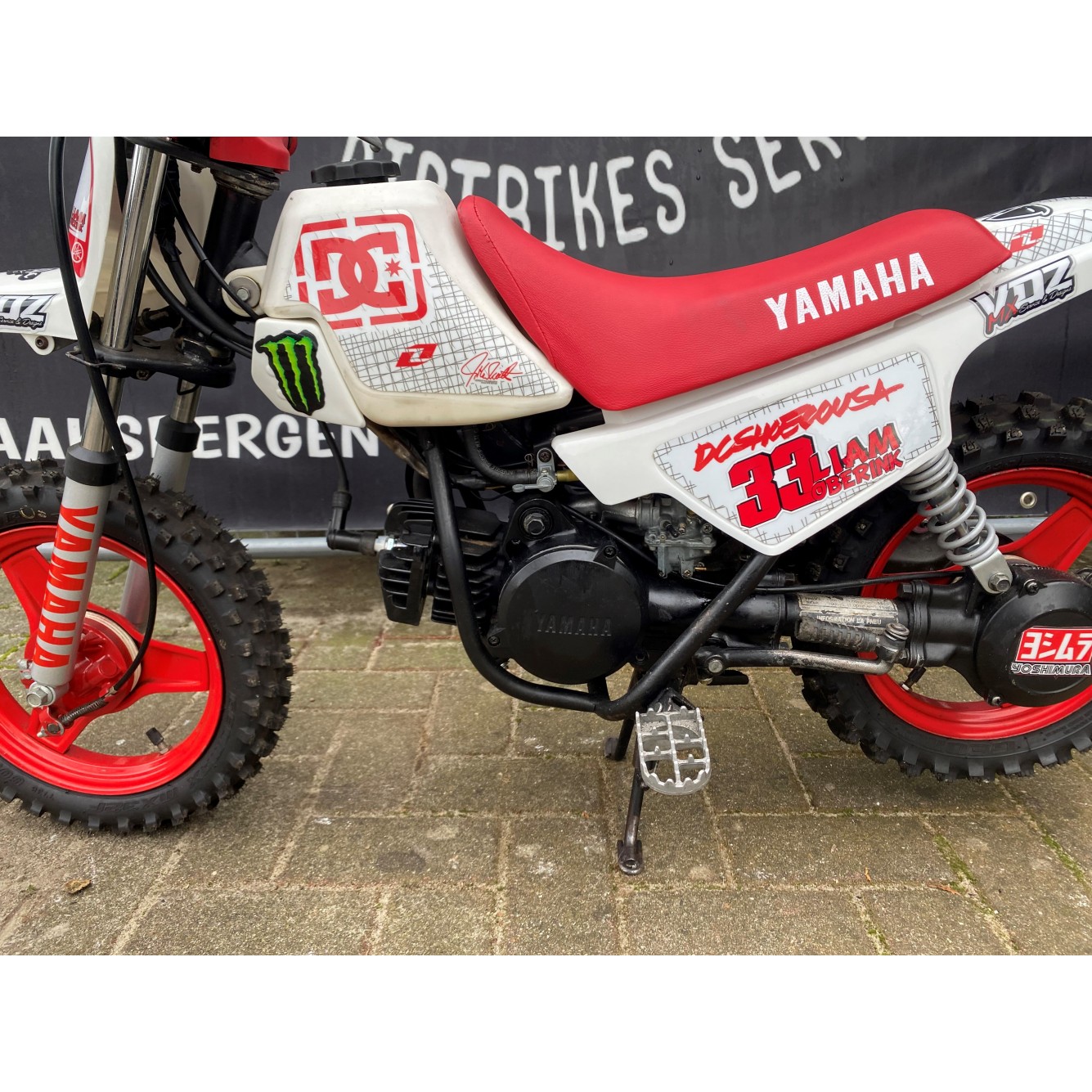 Yamaha | PW50 Rood Wit